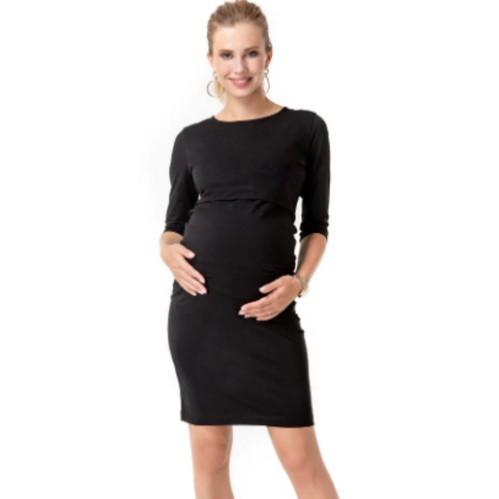 NWT Acouchee Easy Skirt for Maternity - Large / Extra Large - Black - New w Tags